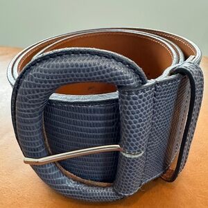 Sezane Masha Belt Bleu Vintage Téjus - Size 90